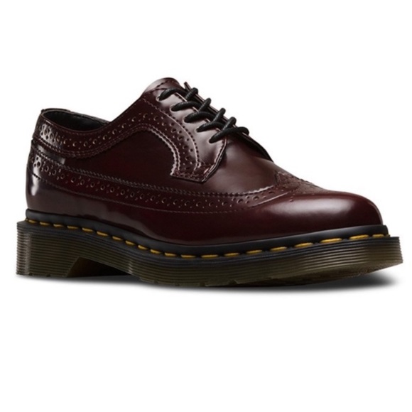 dr martens vegan 3989 cherry red